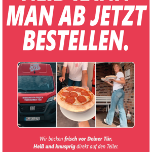 VIP Schwarze Karte. 1 Jahr GRATIS Pizza!